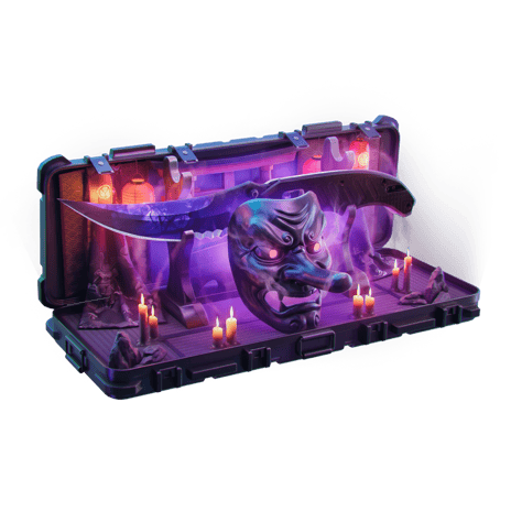 Black Pearl Mask Case-Motiv